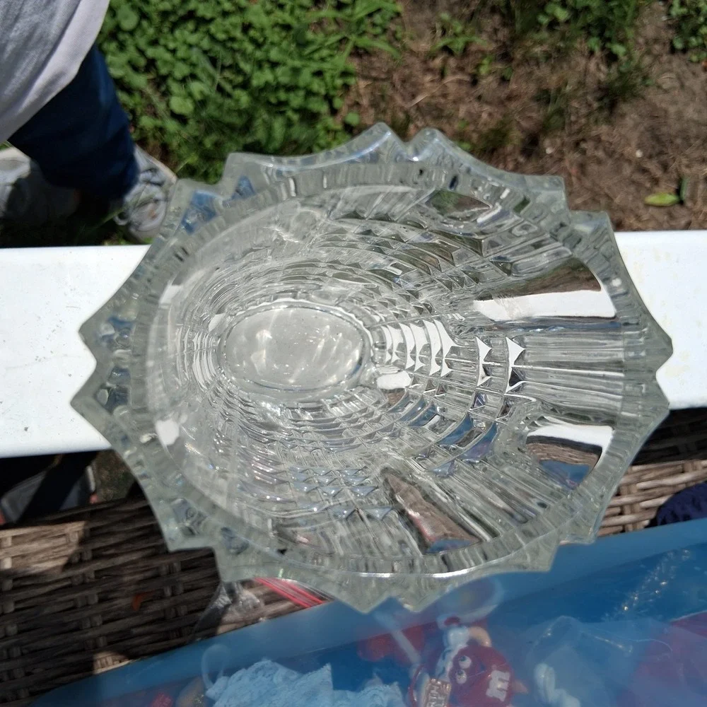 Vintage Cut Crystal Glass AMC15 8